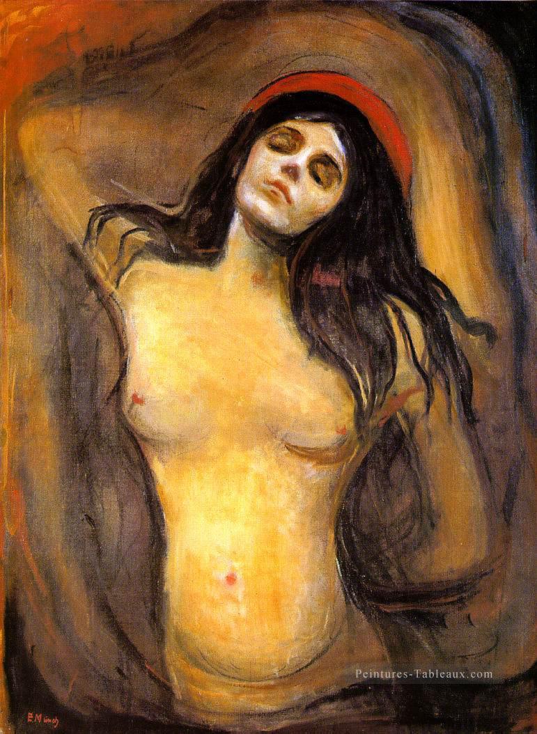 madonna 1894 Edvard Munch Peintures à l'huile